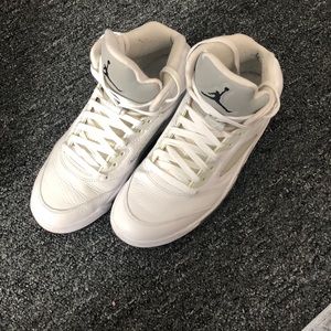 Jordan 5 white cement